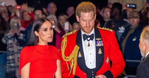Photo of Meghan Markle and Prince Harry.
