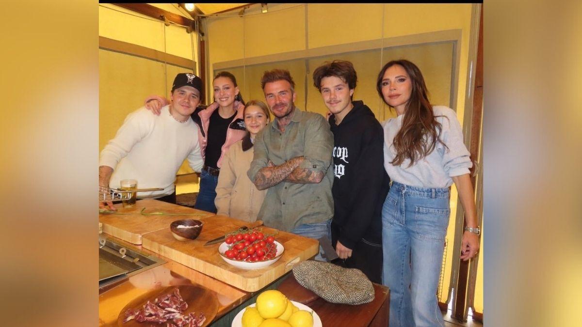 the beckhams best photos with brooklyn nicola peltz before the feud