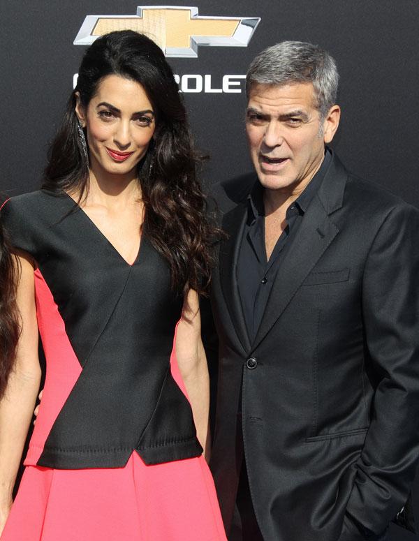 Amal clooney vogue splash