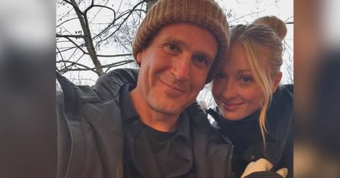 Photo of Jason Segel and Kayla Radomski.