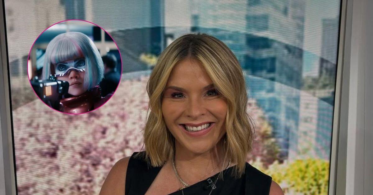 Photo of Jenna Bush Hager and M3GAN