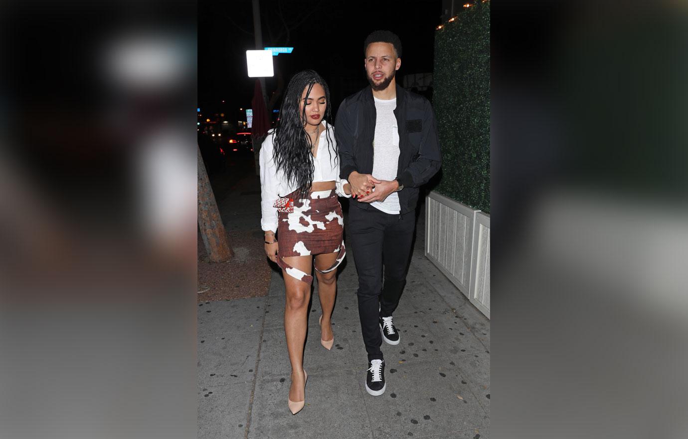 Ayesha & Steph Curry Enjoy A Romantic Date Night In LA