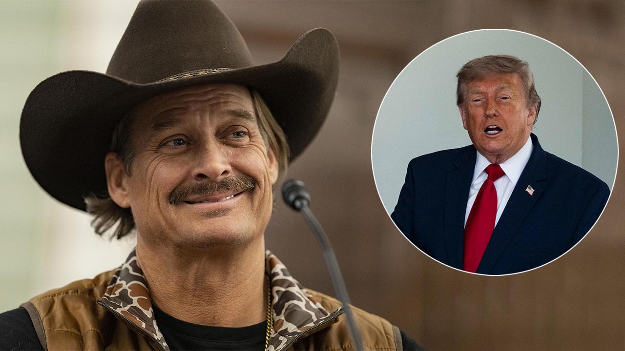Image of Kid Rock and Donald Trump 
