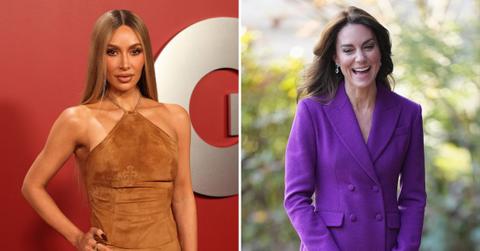 kim kardashian under fire poking fun kate middleton cancer battle