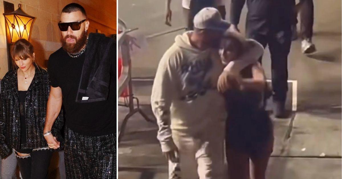 Taylor Swift Fans Love Clip Of Travis Kelce Kissing Pop Star: Watch