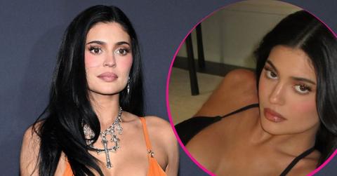 split image of Kylie Jenner and Kylie Jenner