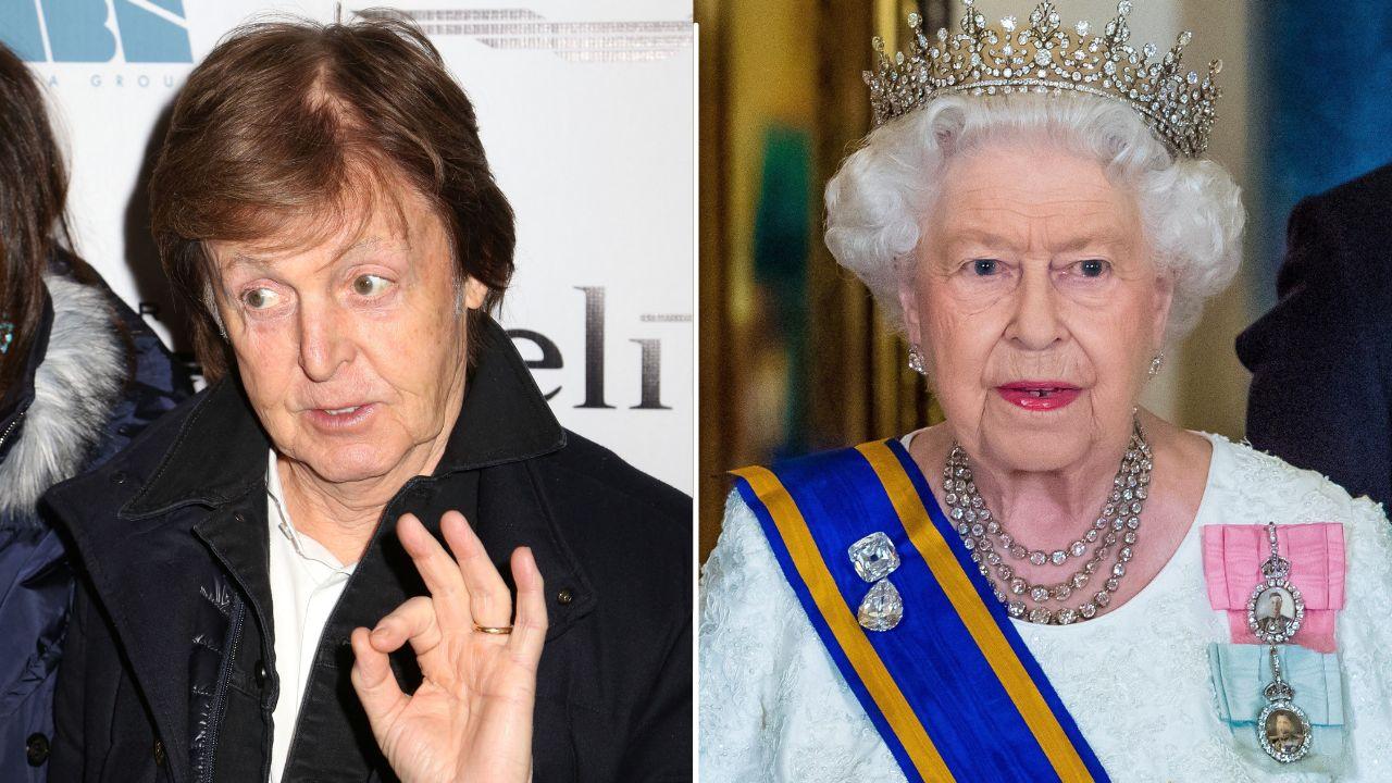 Paul McCartney, Queen Elizabeth II