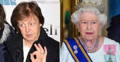 Paul McCartney, Queen Elizabeth II