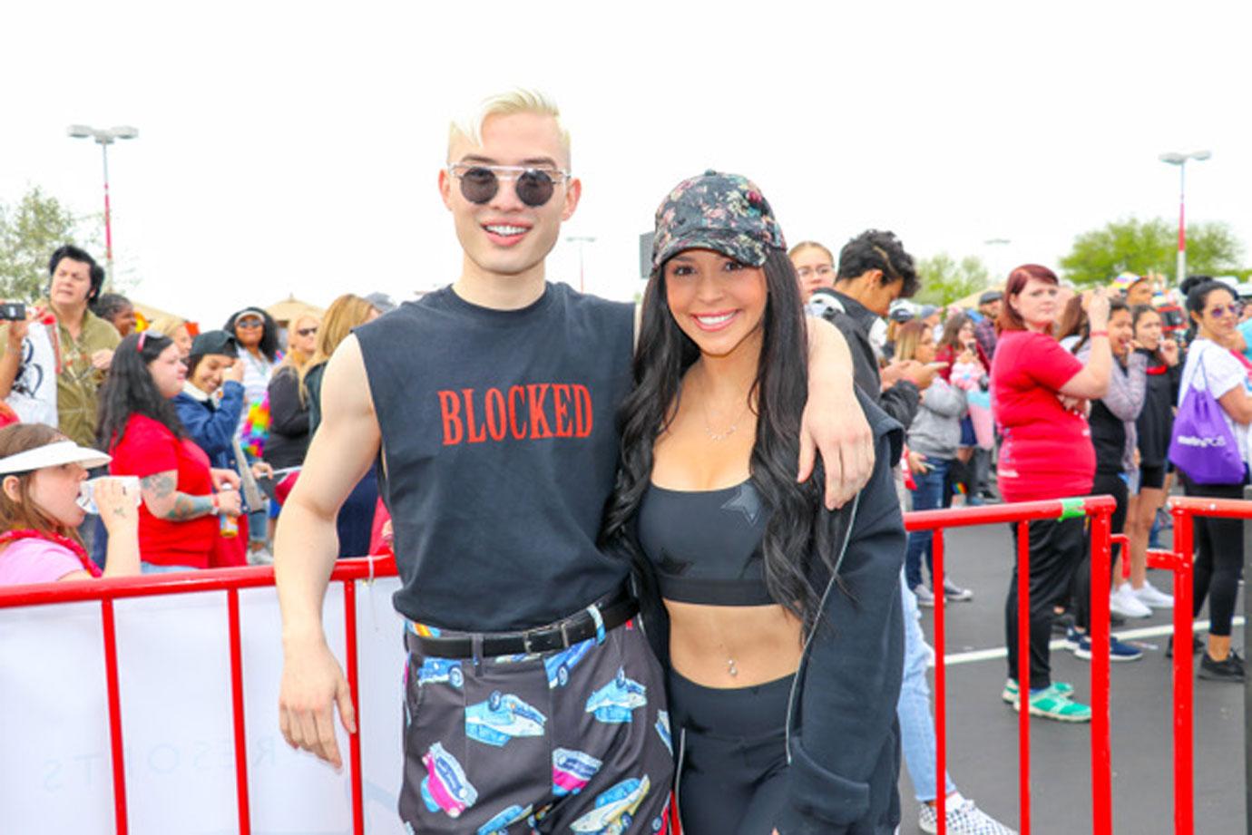 Sex Tips Chester Lockhart and Scheana Shay guest host the 28th Annual AIDS Walk Las Vegas (Credit_ Madison Freedle one7communications.com)