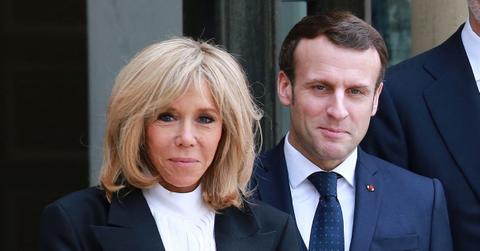 emmanuel brigitte macron relationship timeline plane slap