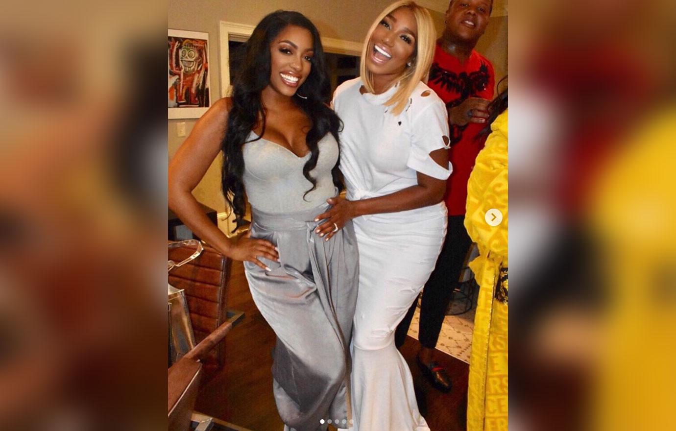 Rhoa Star Nene Leakes Stuns In See Through Lace Jumpsuit