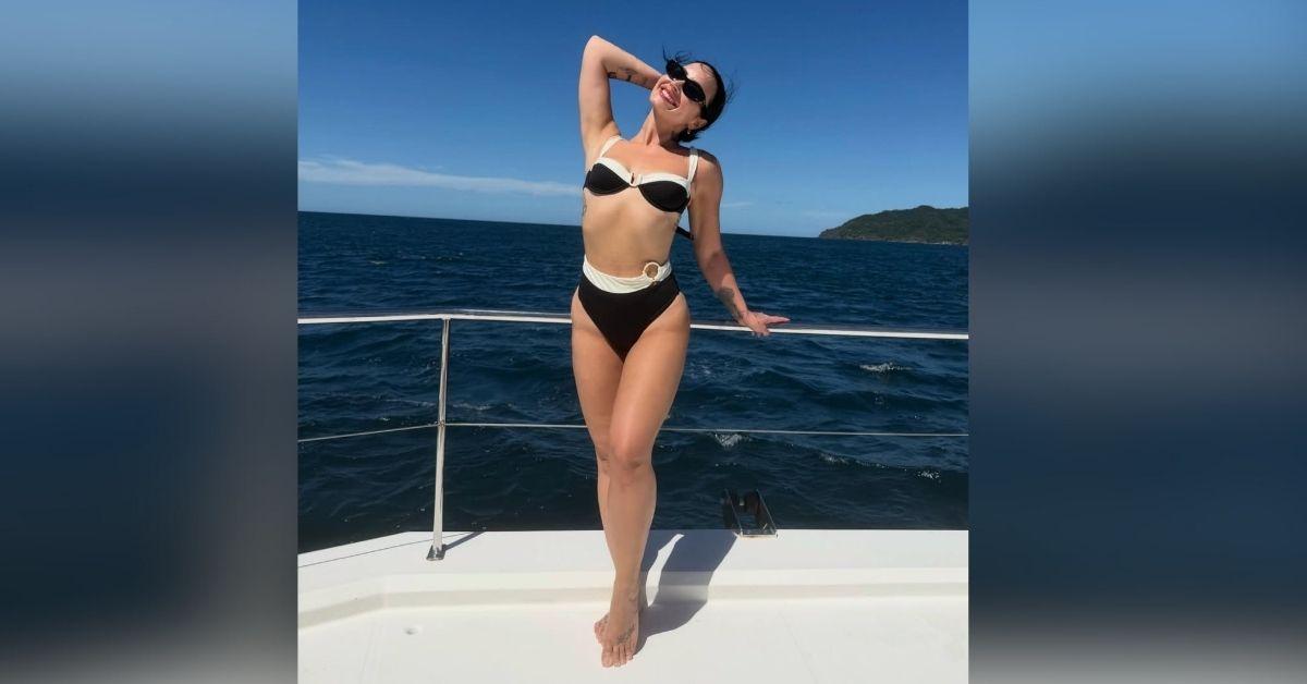image of Demi Lovato shared new bikini photos from her vacation.