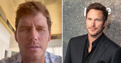 Two photos of Chris Pratt