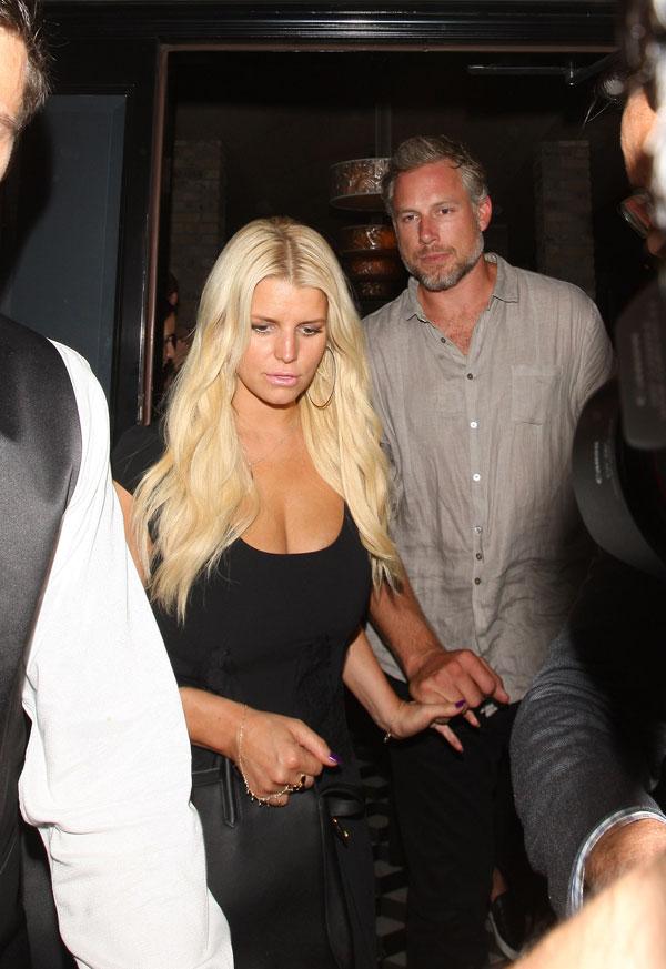 Jessica simpson eric johnson arguing