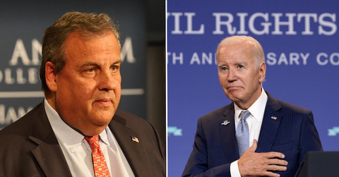 chris christie biden not fit president