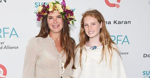 Brooke shields stunning 12 year old daughter main