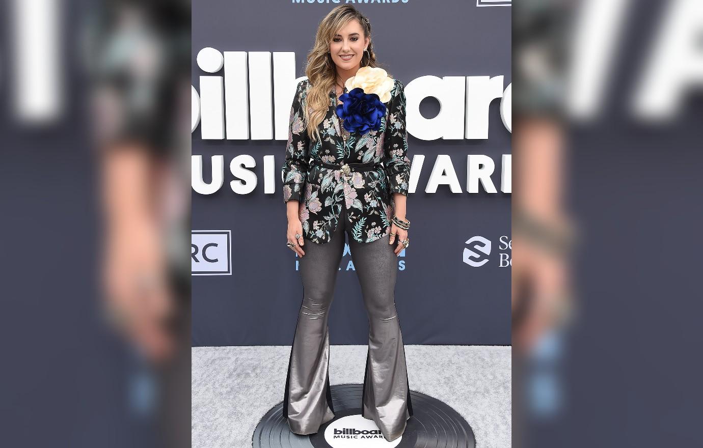 dj khaled dove cameron red carpet billboard music awards