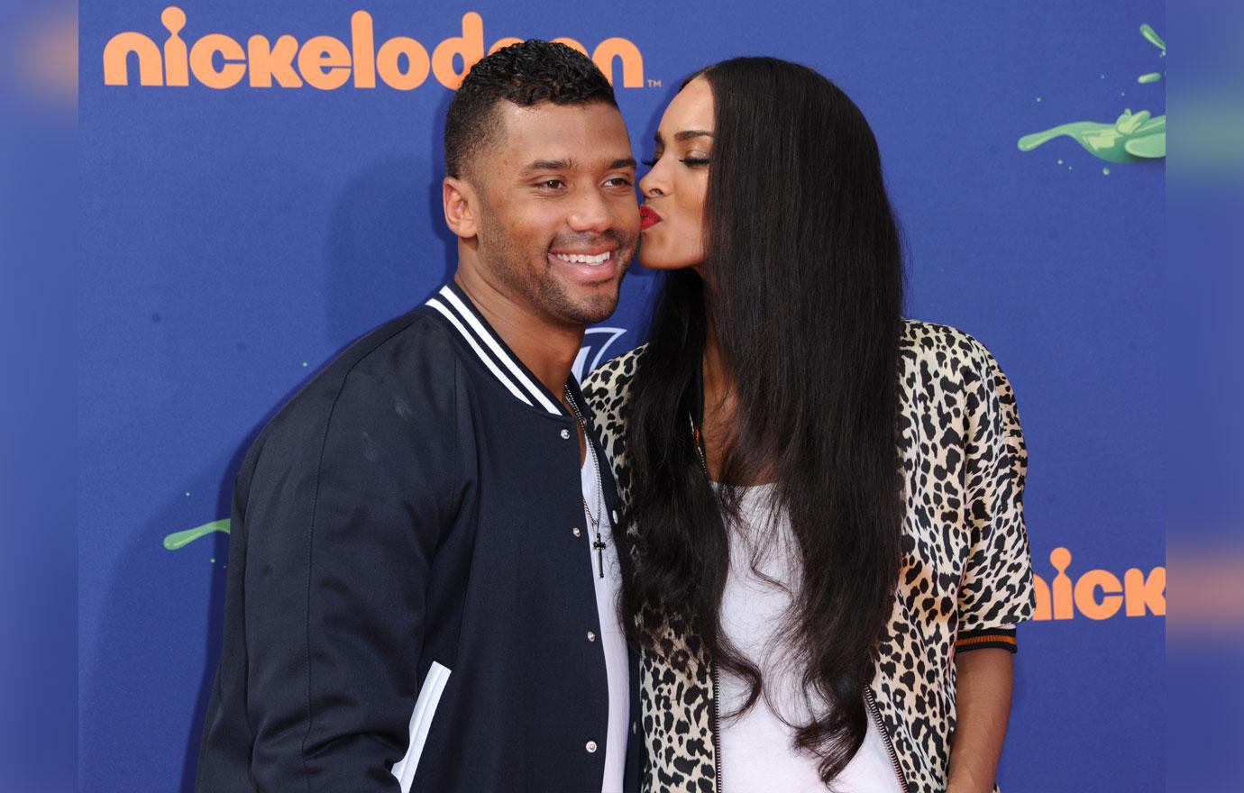 Ciara's Son Future Jr. Practices Basketball With Russell Wilson