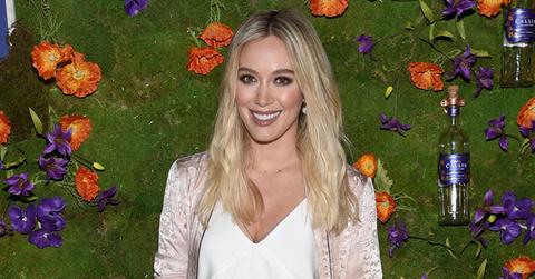 Hilary duff drank placenta smoothie after giving birth pp
