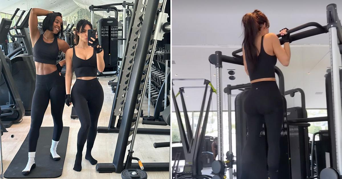 kim kardashian shows off her stunning figure pp