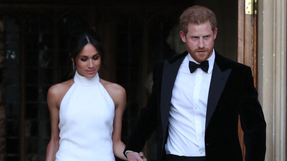 image of prince harry and meghan markle