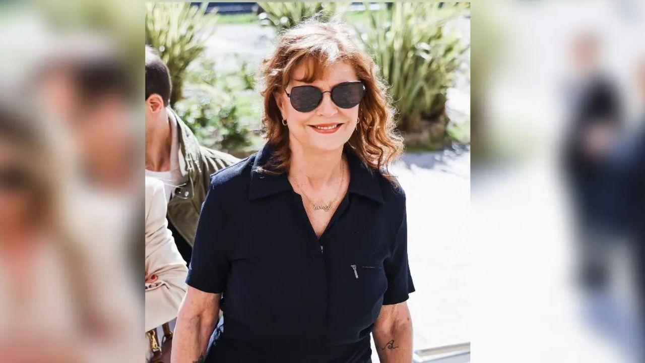 Image of Susan Sarandon didn't let the backlash from Hollywood deter her from showing support to Palestine amid the Gaza conflict.
