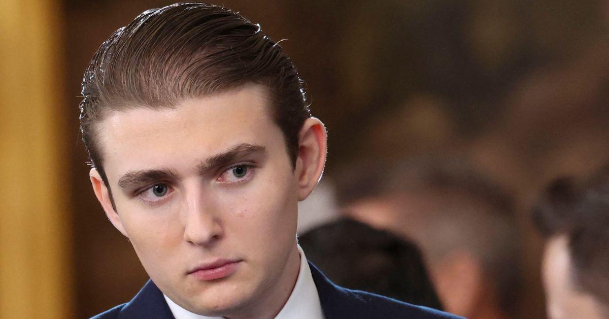 photo of Barron Trump