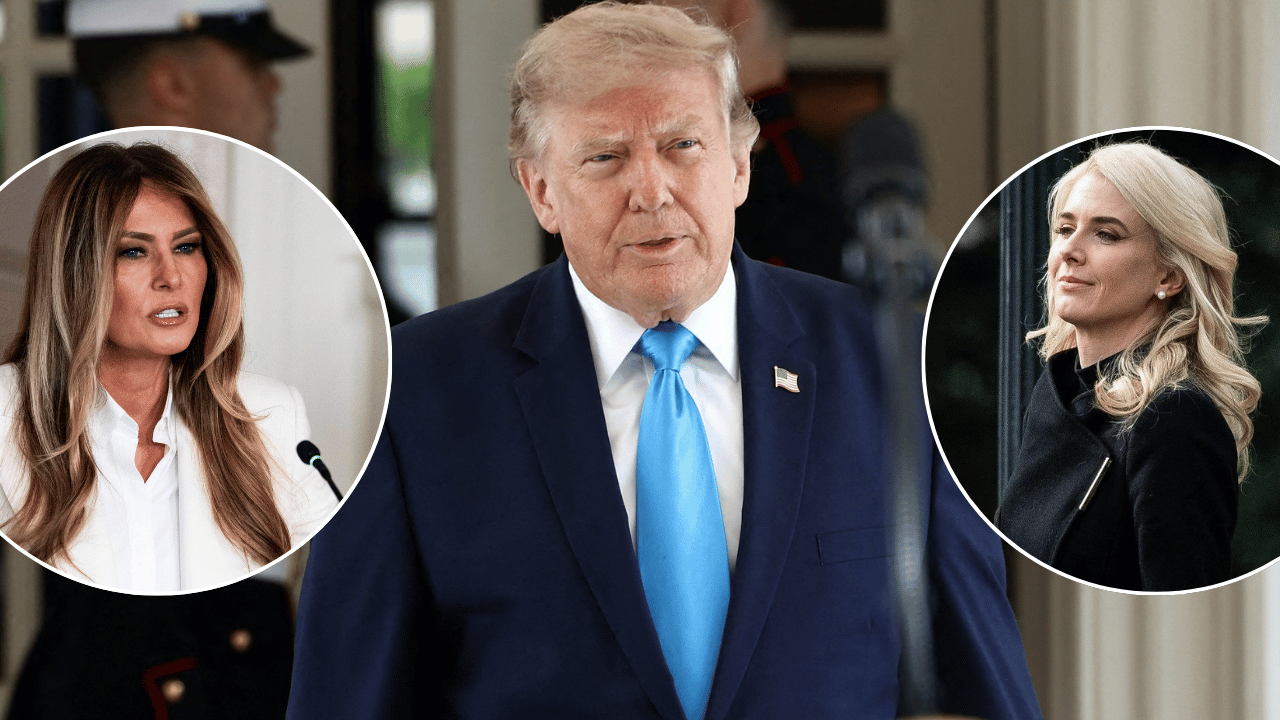 Melania Trump ; Donald Trump; Natalie Harp