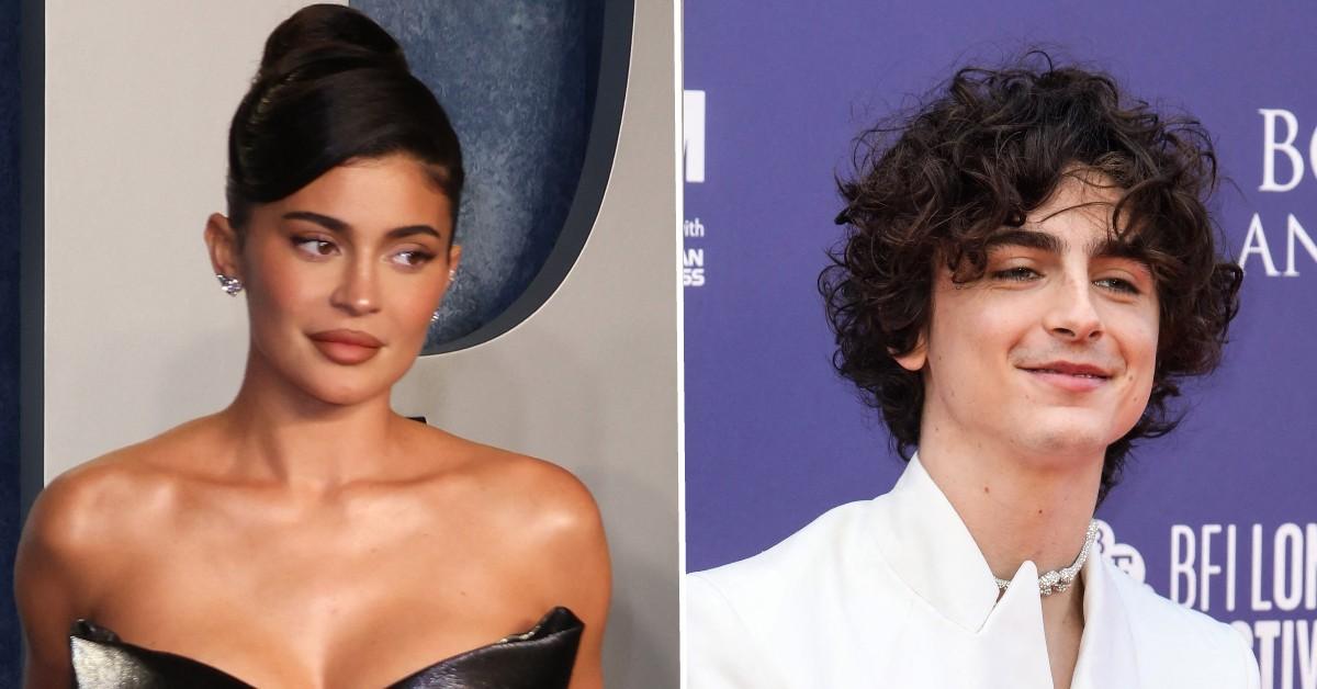 Timothee Chalamet goes topless at the roadside as Kylie Jenner romance  heats up - Mirror Online