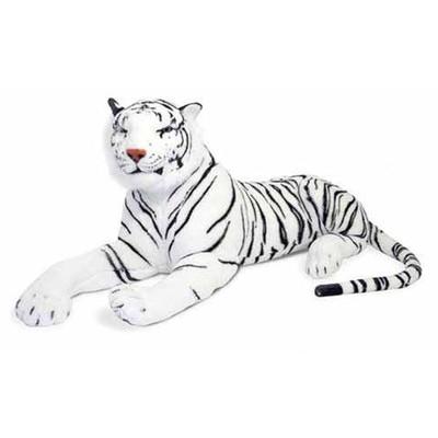 Melissa and Doug White Tiger Plush Stuffed Animal