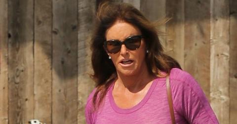 *EXCLUSIVE* Caitlyn Jenner takes her pup out for a spin and grocery shopping
