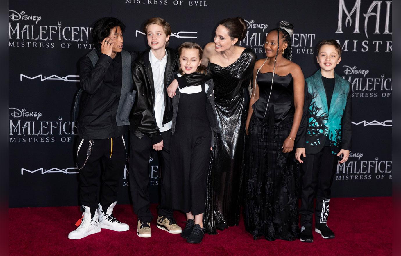 Angelina Jolie Kids Premiere