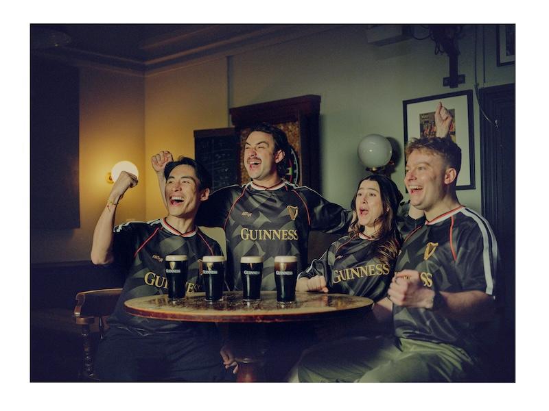 guinness x art of football limited edition jersey
