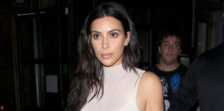 Kim Kardashian Leaving Negril Village Restaurant In Manhattan