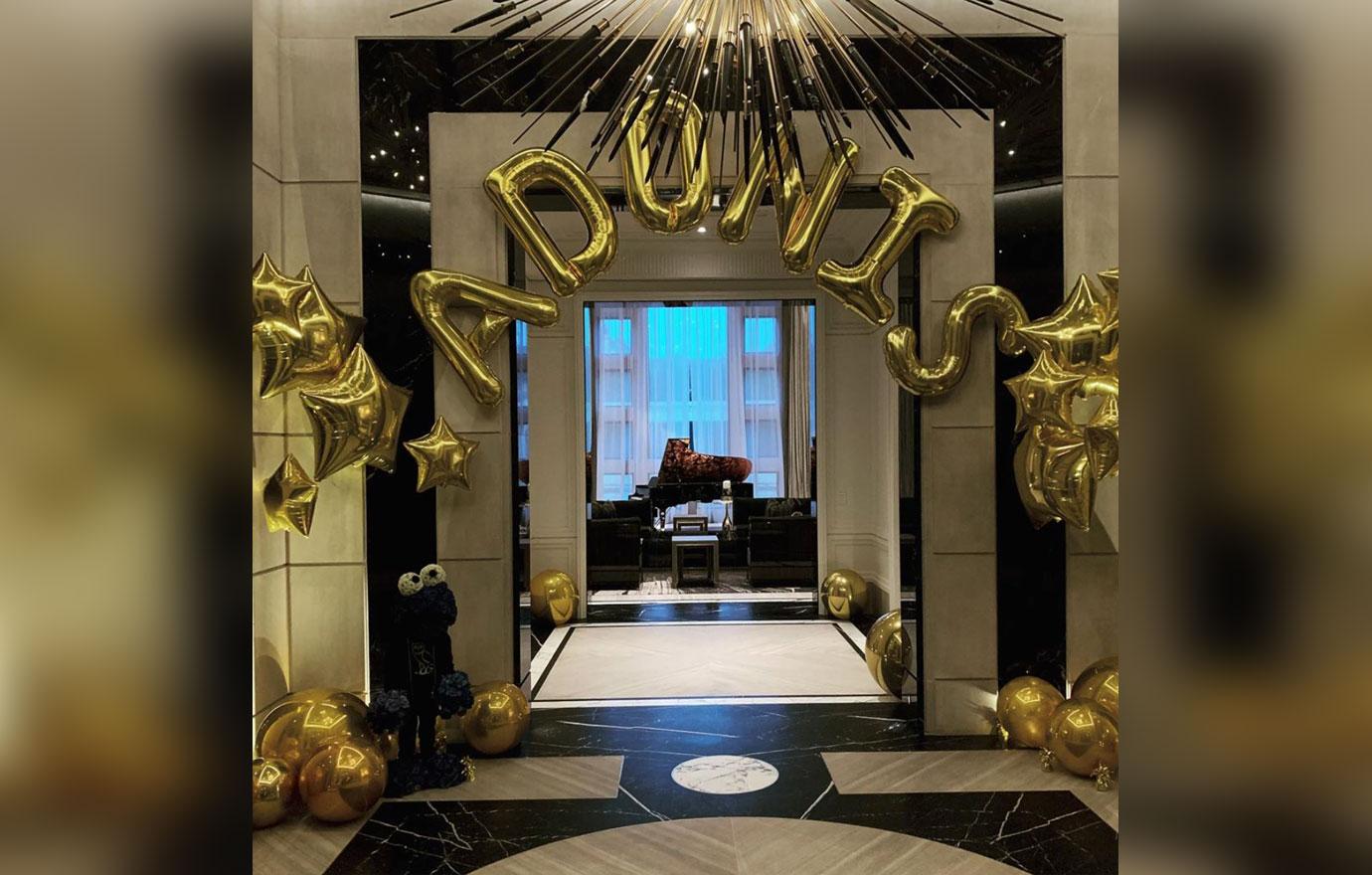 Drake Decorations Son Adonis Birthday Instagram