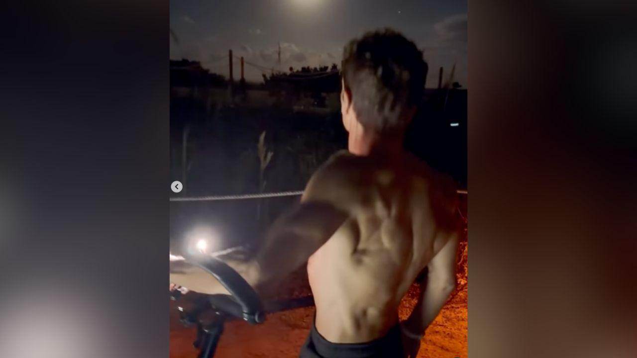 Image of Ryan Seacrest's shirtless post prompted plenty of reactions from his celebrity friends.
