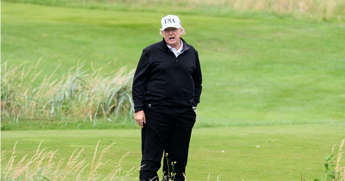image of Donald Trump denied the rumors about being sick.
