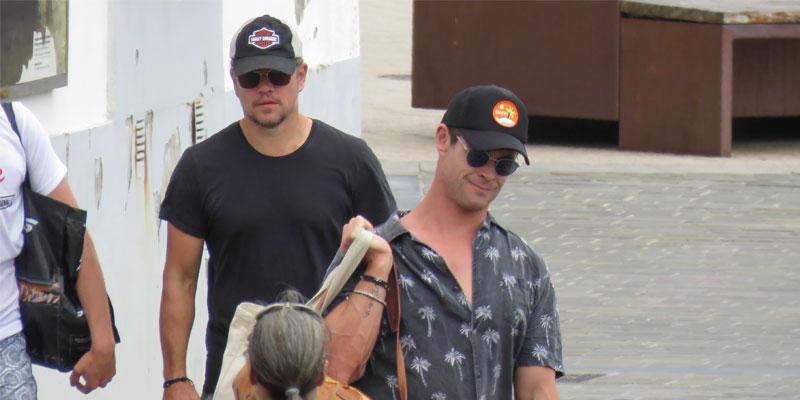 matt damon and chris hemsworth header