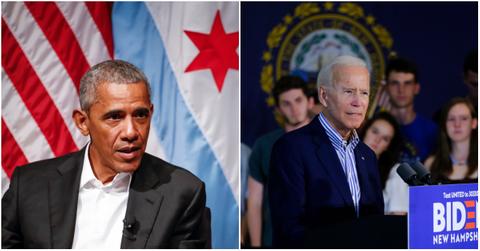 Obama Shows Biden Love After Awkward White House Visit