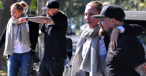 Benji madden cameron daiz hanging drew barrymore