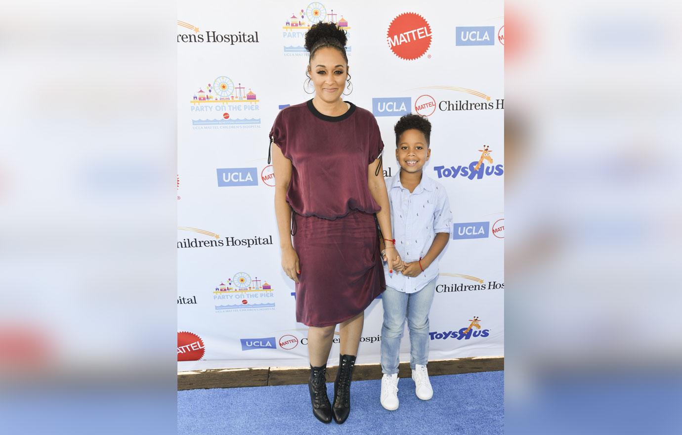 Tia mowry emotional message six months pregnant 2