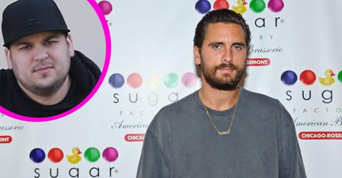 Scott Disick at Sugarfactory American Brassiere in Rosemont Chicago