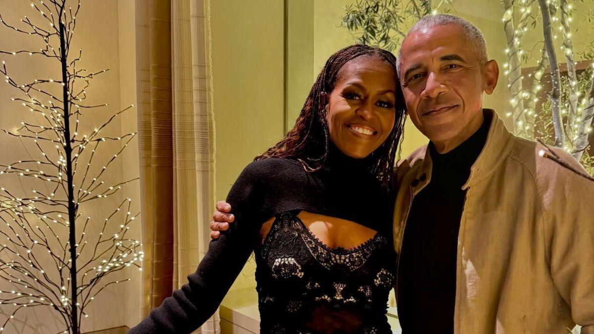 photo of The former FLOTUS admitted Barack Obama had a 'janky car' when they met.