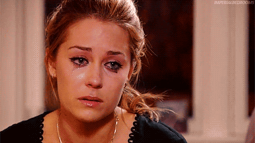 Lauren Conrad Mascara Tear was slowed down for The Hills