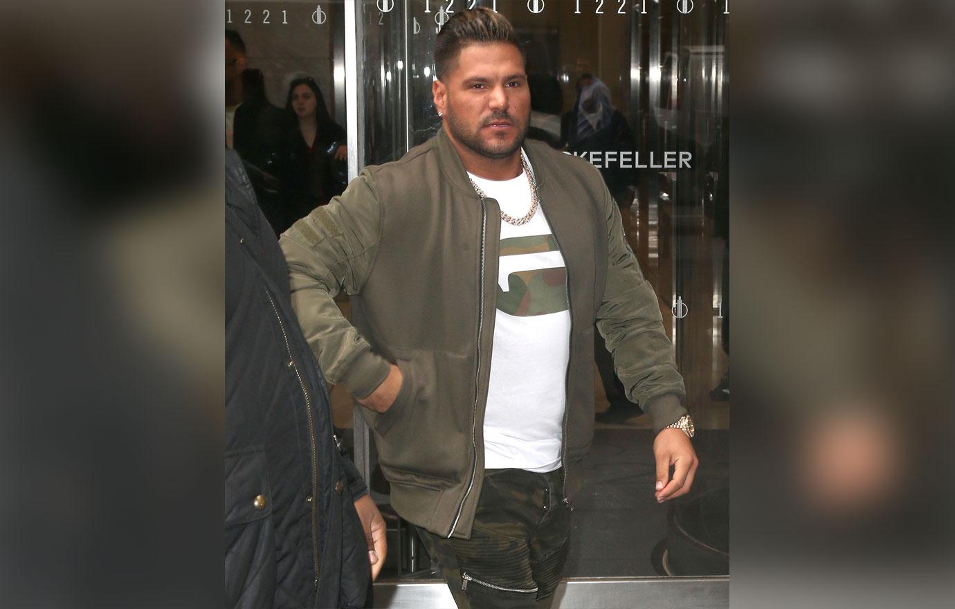 Ronnie Ortiz-Magro Green Jacket Jen Harley Broken Up For Good Arrest