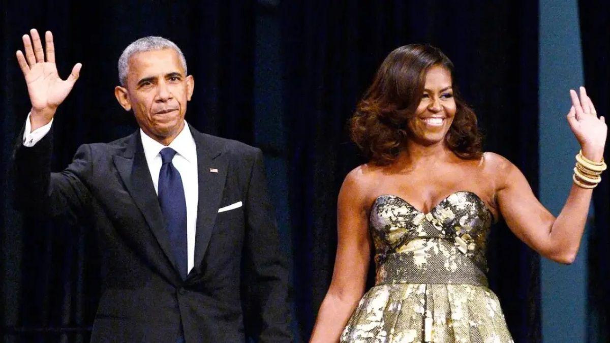 Photo of Barack and Michelle Obama