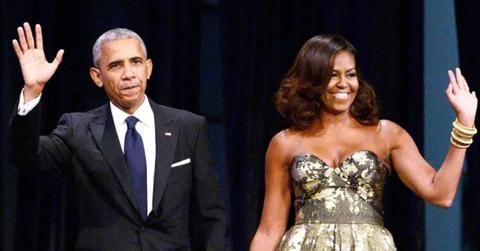 Photo of Barack and Michelle Obama