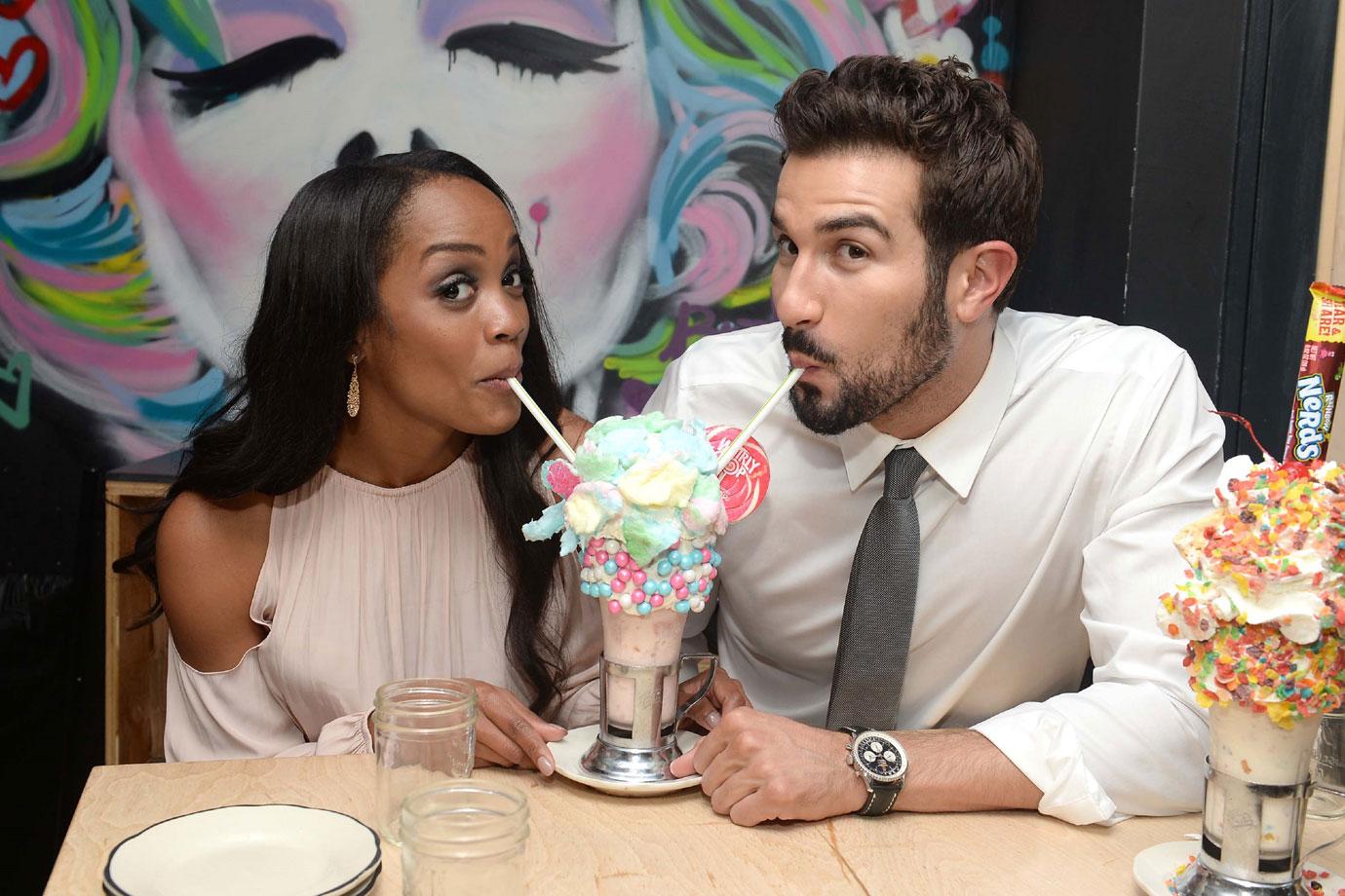 Rachel Lindsay and Bryan Abasolo Grab a Milkshake at Black Tap