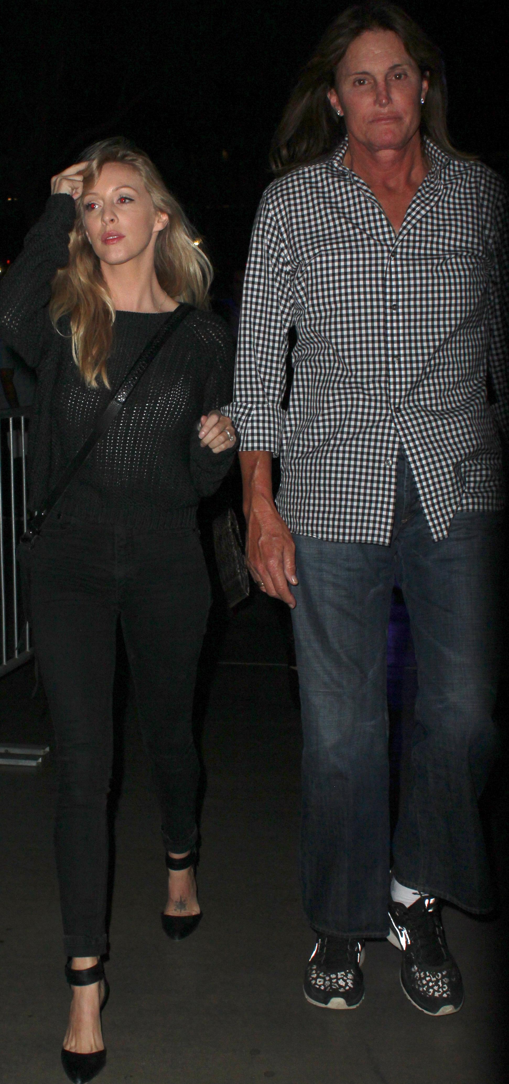 Bruce Jenner and daughter in law are seen out together