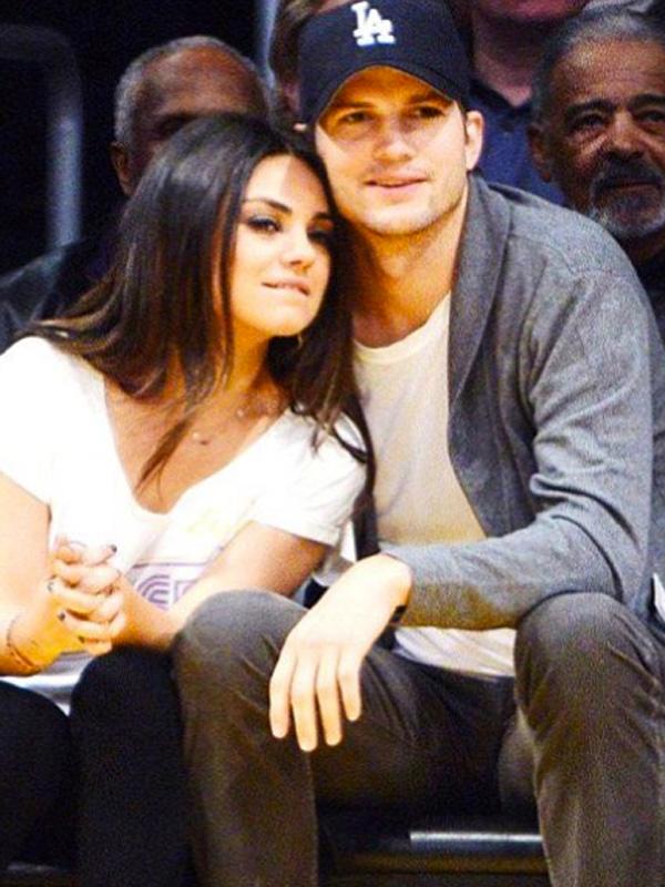 Ashton Kutcher and Mila Kunis